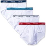 Thumbnail for your product : Calvin Klein Underwear Calvin Klein Men's Underwear 4 Pack Cotton Classics Briefs, Blue Assorted, Medium