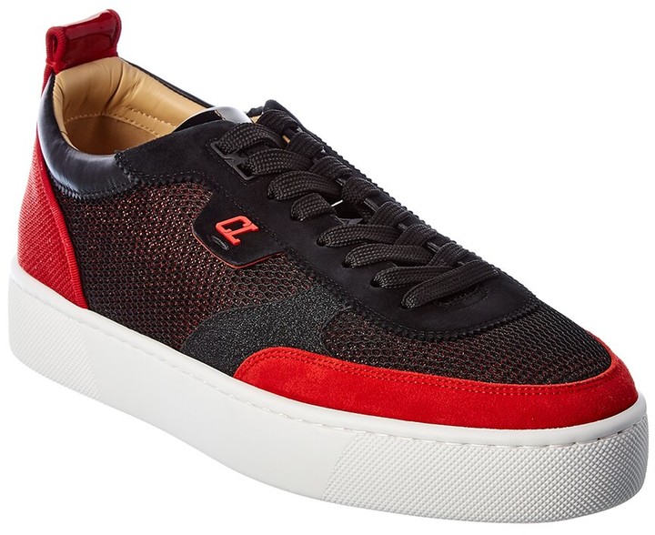 christian louboutin mens shoes red