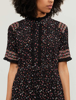 Thumbnail for your product : Free People Rare Feeling high-neck floral-print woven midi dress