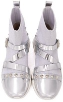 Thumbnail for your product : Cesare Paciotti Kids Studded Sneakers