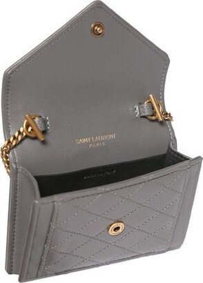 Saint Laurent Micro Gaby leather shoulder bag - ShopStyle