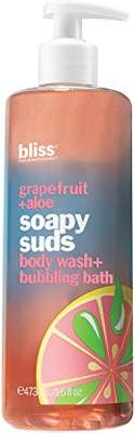Bliss Soapy Suds, Grapefruit + Aloe, 16 fl. oz.