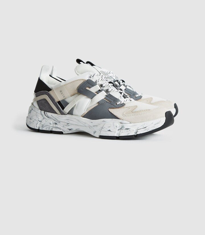 Reiss Liam - Low-top Trainers in White 