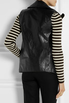 Thumbnail for your product : Hampton Sun Bouchra Jarrar Leather vest