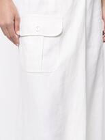 Thumbnail for your product : Silvia Tcherassi Grove high-waisted linen trousers