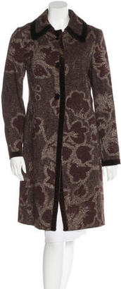 Etro Wool Knee-Length Coat