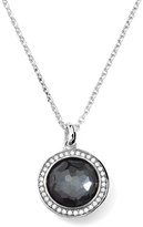 Thumbnail for your product : Ippolita Stella Lollipop Necklace in Hematite & Diamonds 16-18"