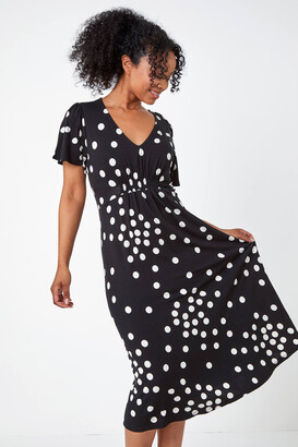 pretty woman polka dot dress