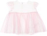Thumbnail for your product : Il Gufo Cotton Jersey T-shirt W/ Tulle Details