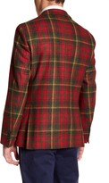 Thumbnail for your product : Brooks Brothers Notch Lapel Front Three Button Plaid Wool Jacket