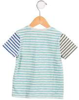 Thumbnail for your product : Ikks Boys' Striped Short Sleeve Shirt