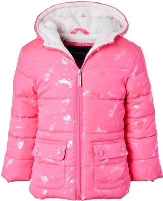 Limited Too girls Foil Puffer Jacket 