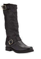 Thumbnail for your product : Frye Veronica Mid Leather Moto Boots