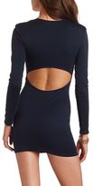 Thumbnail for your product : Charlotte Russe Cutout Back Body-Con Dress
