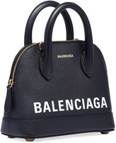 Thumbnail for your product : Balenciaga Ville XXS AJ Top-Handle Bag with Logo