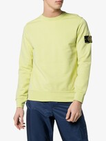 Thumbnail for your product : Stone Island Limoncello Yellow Crew Neck Cotton Jumper