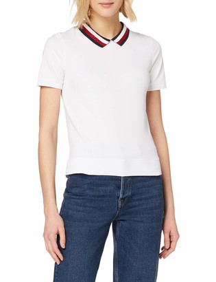 Tommy Hilfiger Women's Abby Relaxed Polo SS Shirt