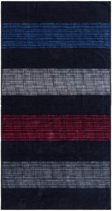 A By Amara A by Amara - Chunky Striped Beach Towel - Red/White/Blue