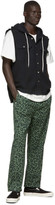 Thumbnail for your product : Vyner Articles Green Leopard Chaos Lounge Pants