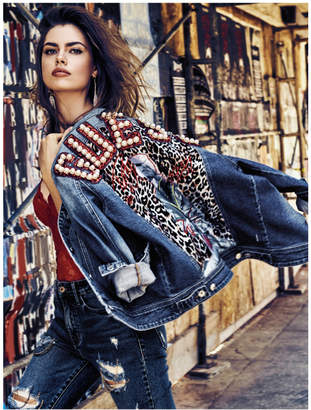 GUESS 90s Iconic Bengal Biker Jacket - ShopStyle