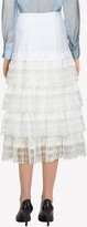 Thumbnail for your product : Alexis Helis Lace Trim Midi Skirt