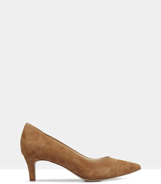 Ivy Suede Court Shoes