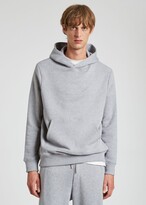 Thumbnail for your product : Paul Smith Men's Grey Marl 'Painted Stripe' Hoodie