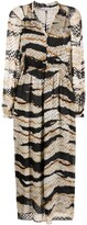 Thumbnail for your product : Lala Berlin Tiger-Print Maxi Dress