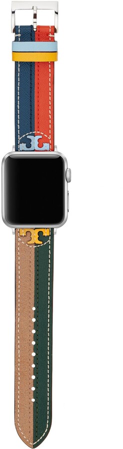 Tory Burch McGraw Band for Apple Watch, Multi-Color Leather, 38 MM 