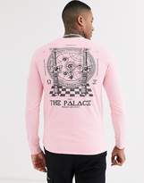Thumbnail for your product : ASOS Design DESIGN long sleeve t-shirt with mystic back and body print