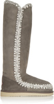 Thumbnail for your product : Mou Eskimo shearling knee boots