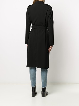 Fay Belted Wrap-Front Coat
