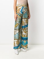 Thumbnail for your product : Moschino Rope And Chain Print Trousers