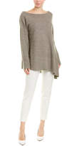 Thumbnail for your product : Lafayette 148 New York Asymmetric Linen-Blend Sweater