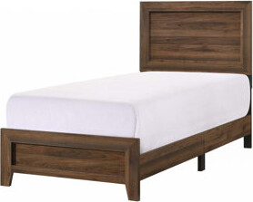 Red Barrel Studio Panel Bed Beautiful Wooden Bedroom Furniture Contemporary Style(Only Bed)