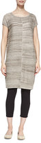 Thumbnail for your product : Joan Vass Short-Sleeve Linen-Blend Tunic, Women's