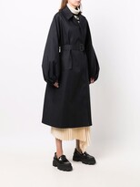 Thumbnail for your product : Cecilie Bahnsen Puff-Sleeve Belted Coat