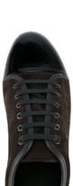 Thumbnail for your product : Lanvin Brown toe capped sneakers