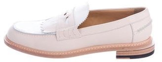 Band Of Outsiders Leather Kiltie Loafers