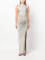 Thumbnail for your product : Rick Owens Lilies Ruched Sleeveless Maxi Dress