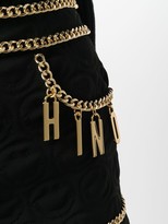 Thumbnail for your product : Moschino Chain-Trimmed Quilted Shorts