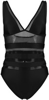 Thumbnail for your product : Zimmermann Mesh Panel One-Piece Swimsuit