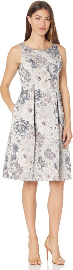 Adrianna Papell Floral Jacquard Women's Dresses | ShopStyle