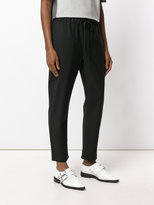Thumbnail for your product : Semi-Couture Semicouture elasticated waist trousers