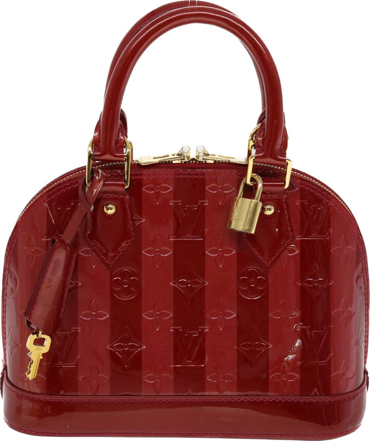 Louis Vuitton Alma Bb Red Patent Leather Handbag (Pre-Owned) - ShopStyle  Shoulder Bags