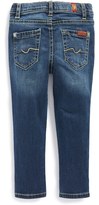 Thumbnail for your product : 7 For All Mankind 'The Skinny' Jeans (Toddler Girls)