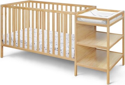 Suite Bebe Palmer 3-in-1 Convertible Island Crib and Changer Combo -