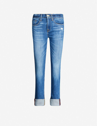 Frame Tapered high-rise jeans