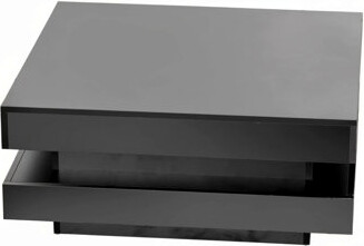 Mercer41 High Gloss Minimalist Design With LED Lights