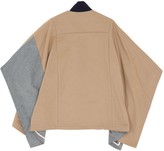 Thumbnail for your product : Chloé Two Tone Wool Blend Cape